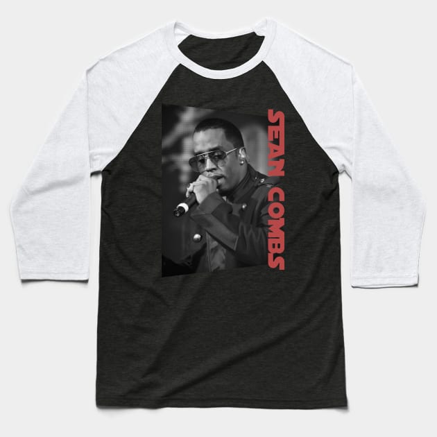 seancombs still rapp - monochrome style Baseball T-Shirt by BUBBLEMOON